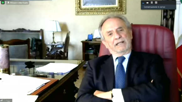 Dott. Giancarlo Coraggio, Presidente della Corte costituzionale
