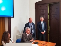 Da sx,  la docente Avv. Simona Filippi,  il Dott. Carmelo Cantone – Provveditore Casa Circondariale di Roma Regina Coeli,  Dott. Stefano Anastasia – Garante delle persone sottoposte a misure restrittive della libertà personale della Regione del Lazio , il Commissario dell'istituto Jemolo Avv. Nicola Tasco.  Corso “LA RIFORMA DELL’ORDINAMENTO PENITENZIARIO A UN ANNO DALLA RIFORMA”