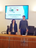 Da sx  la docente Avv. Mariastefania  De Rosa,  il tutor Dott.  Andrea  Montemurri