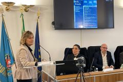 da sx dott.ssa Arcangela Galluzzo, avv. Federica Federici, Cons. Valerio de Gioia